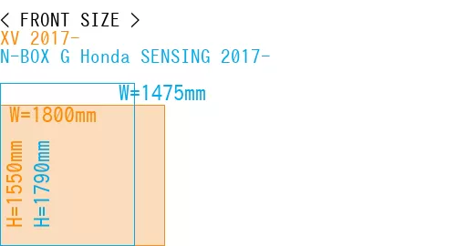 #XV 2017- + N-BOX G Honda SENSING 2017-